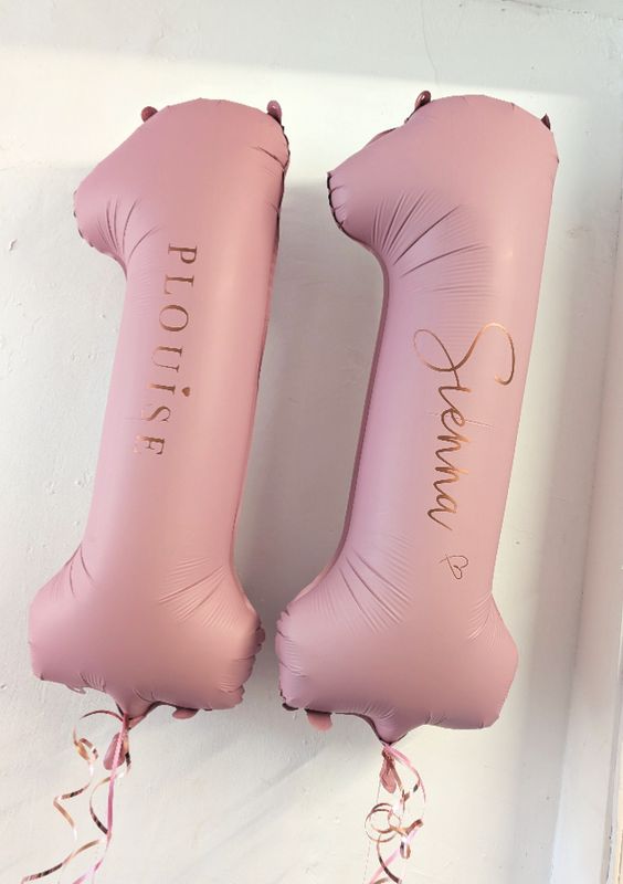 Plouise floating number balloon 