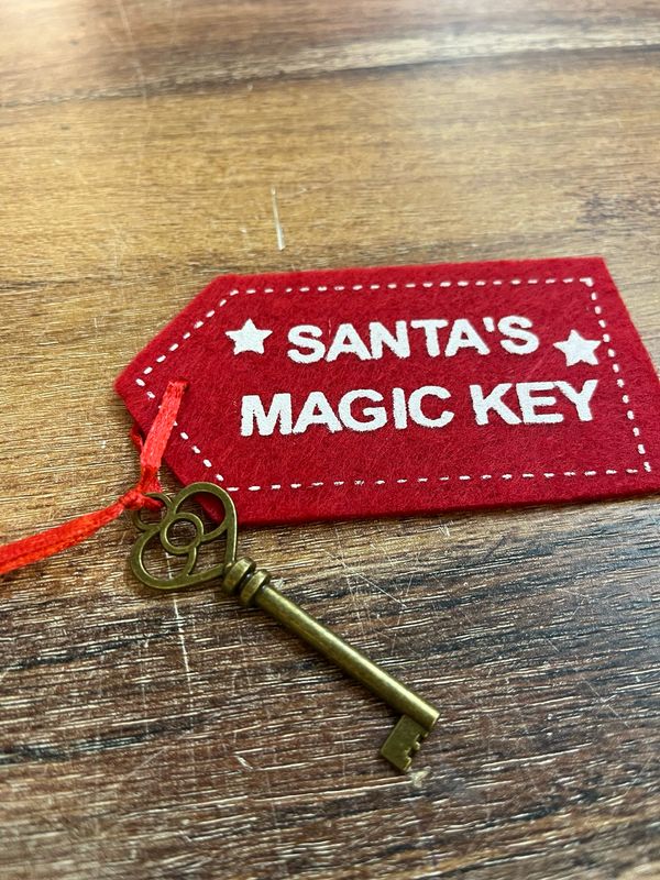Santas Magic Key With Tag