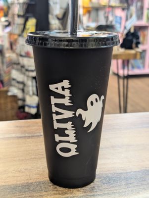 Personalized Halloween cup