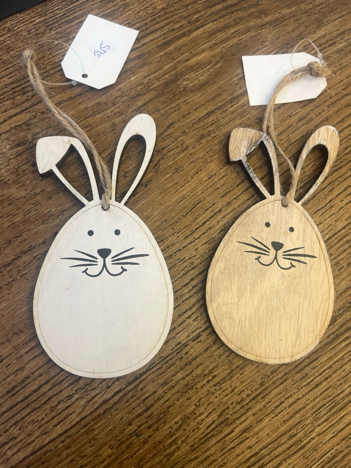 Wooden Hanging Bunny