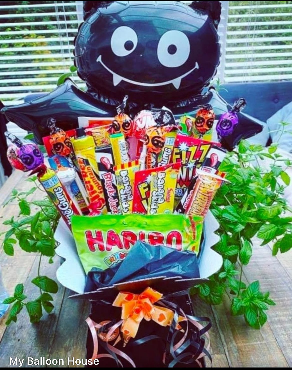 Halloween Sweet Hamper And Balloon