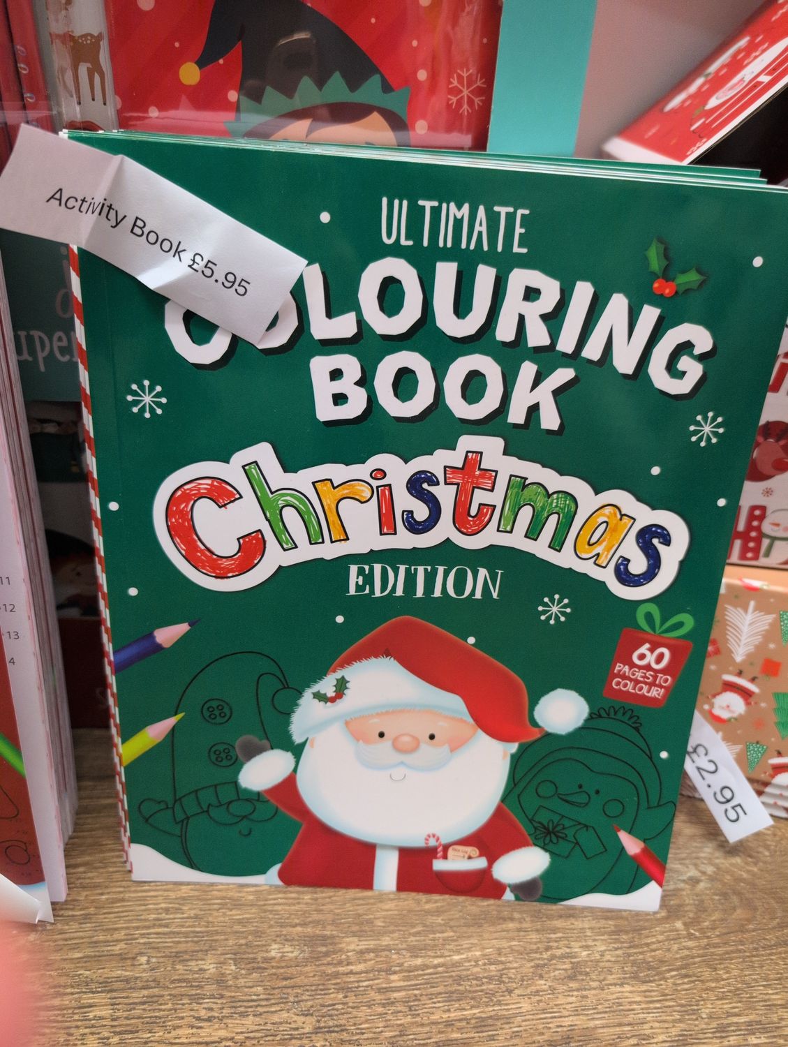 Christmas colouring book