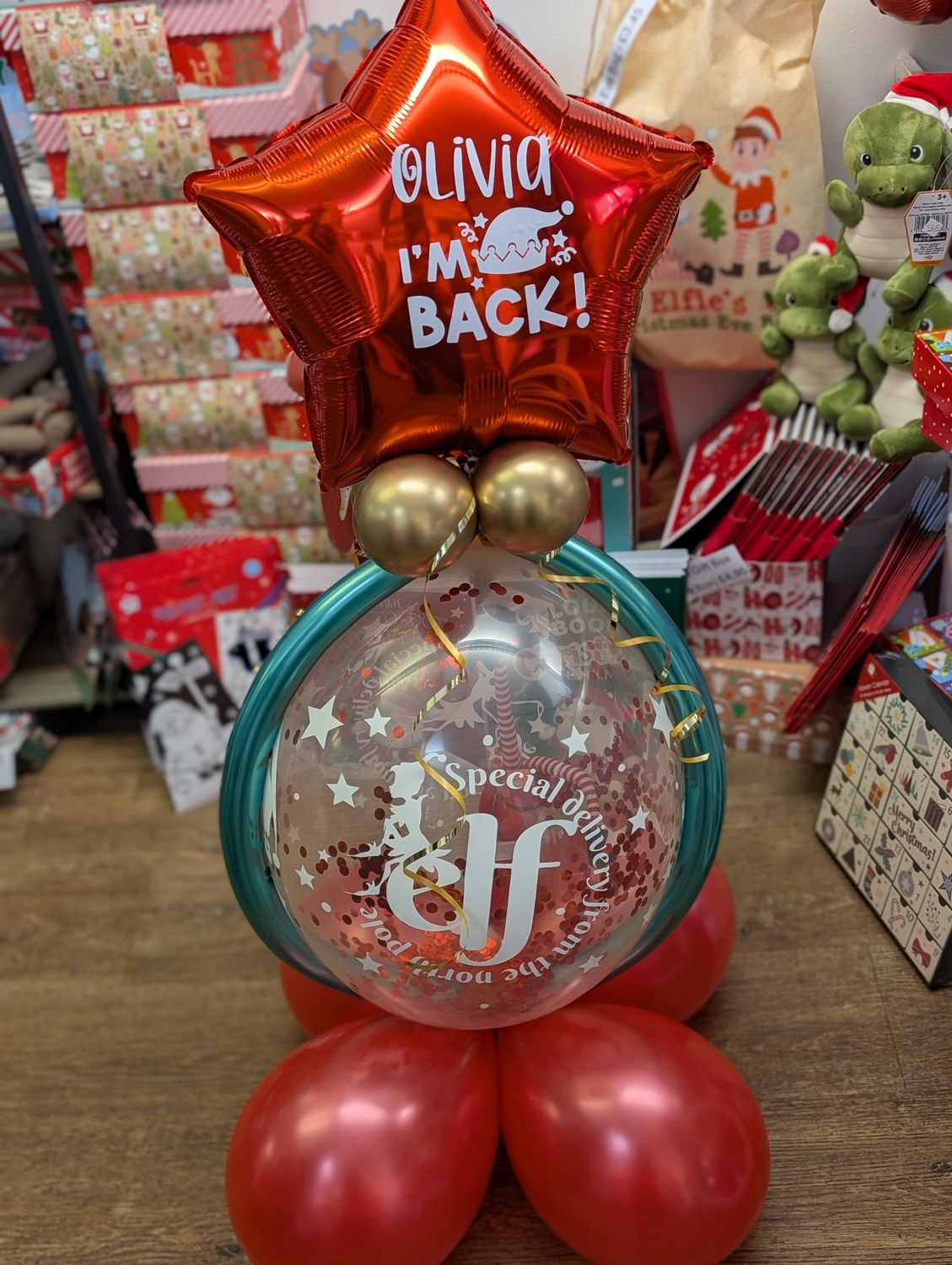 Bring Your Elf Back Balloon 