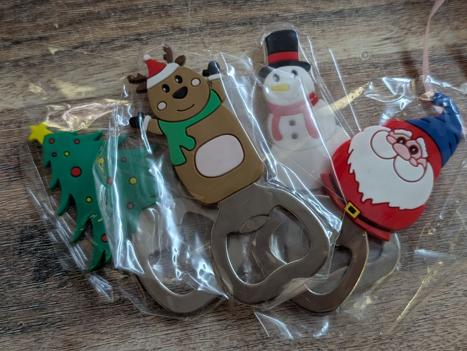 Christmas magnetic bottle opener