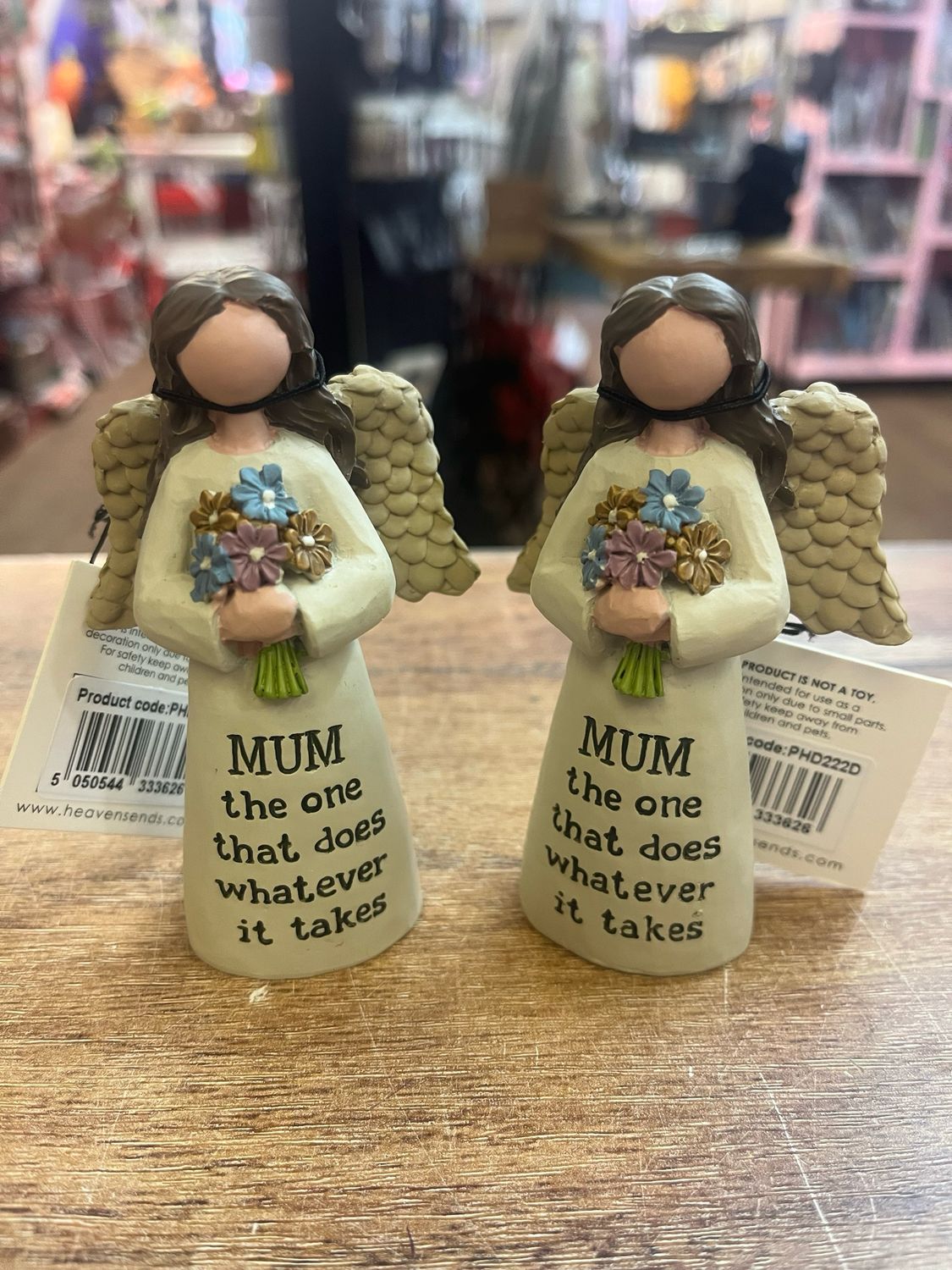 Mum Angel Ornament - Mum The One That Does Whatever It Takes