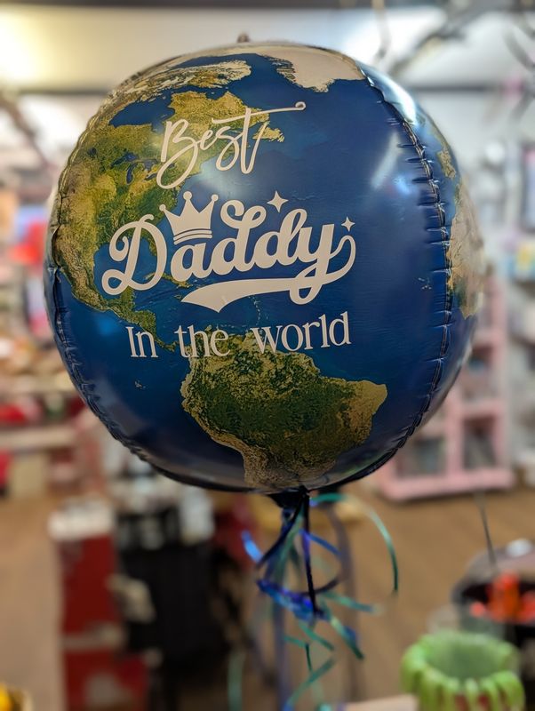 World personalised Balloon
