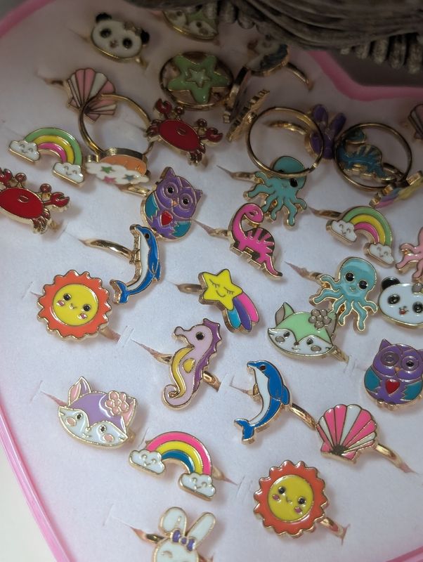 Children&#39;s metal ring adjustable