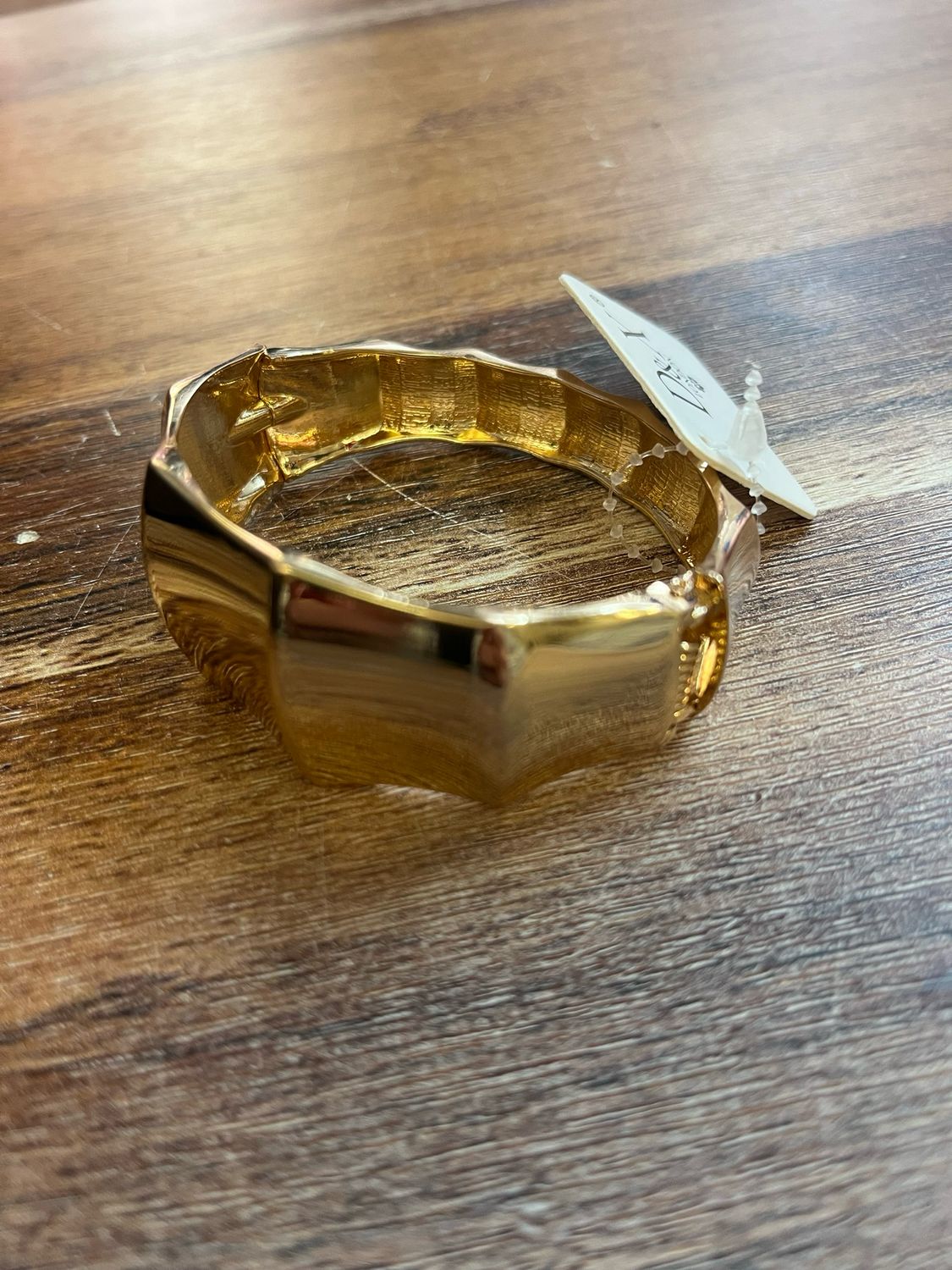 Gold Clasp Bracelet By D&amp;X London