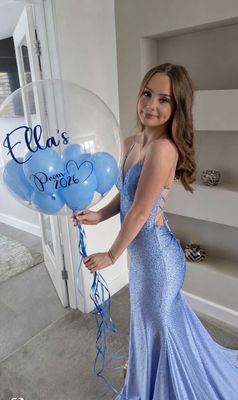 Personalised PROM bubble balloon