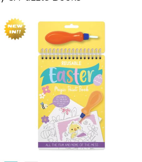 Easter Magic Water Colouring Book 