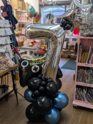 Gaming balloons controller tower