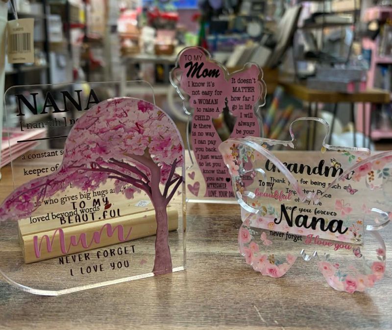 Nanna acrylic plaque l