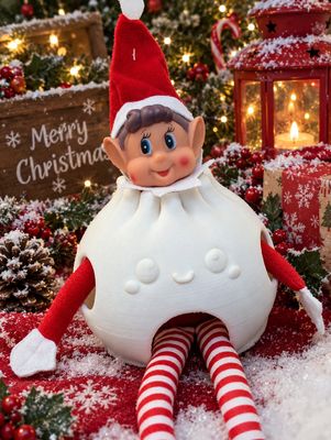 Hard shell dumpling for ELF RETURN White 