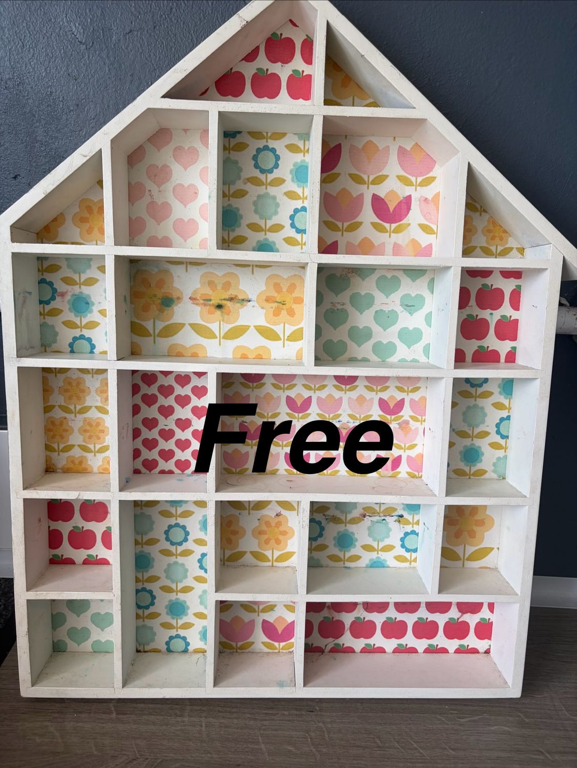 Wooden Storage Display - free