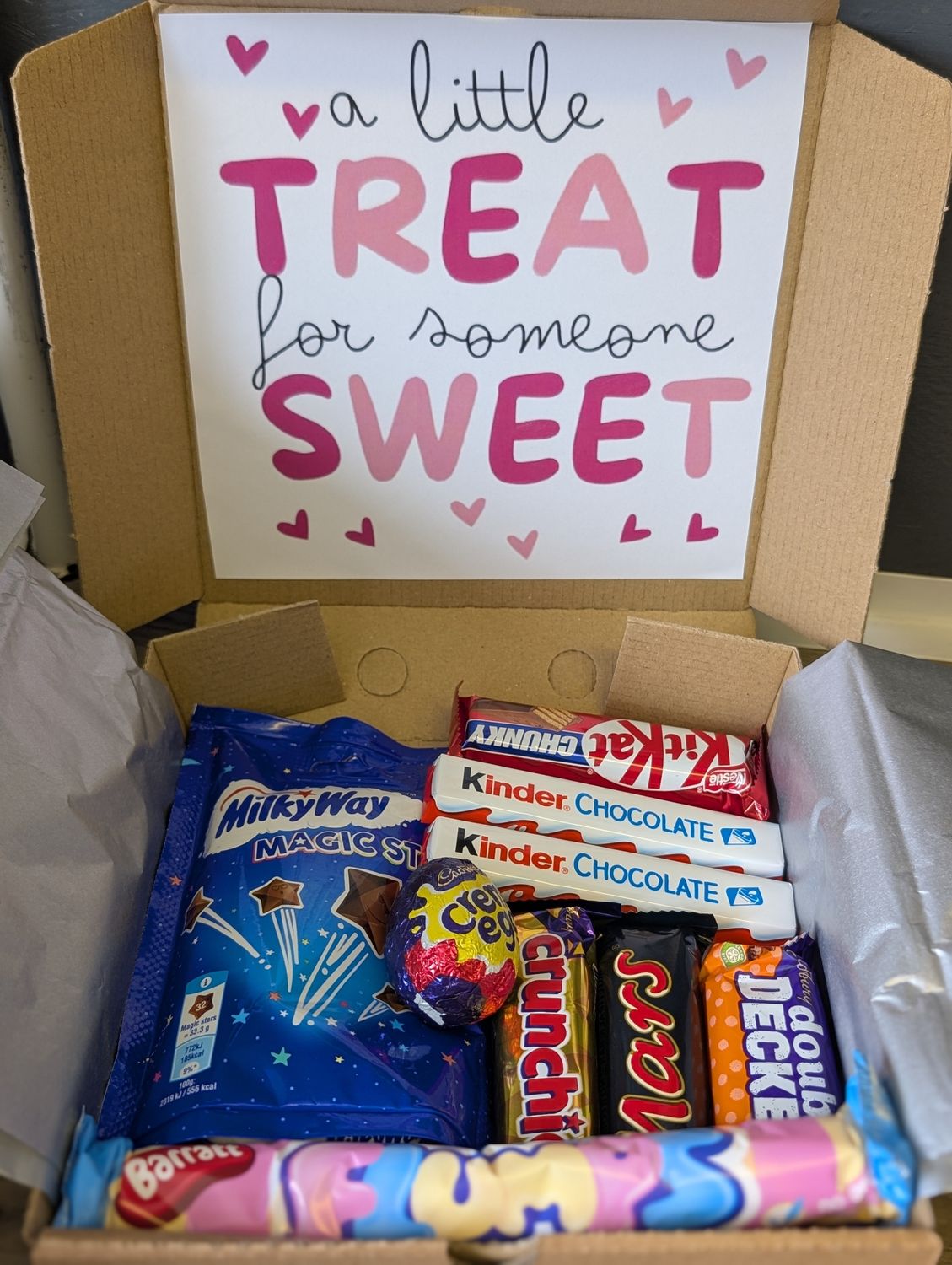 Chocolate treat box