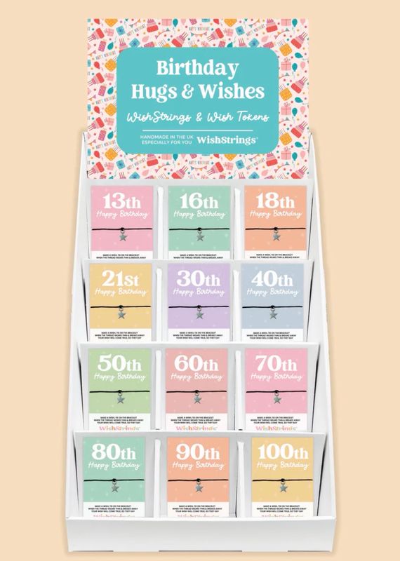 Wishstrings Birthday Hugs &amp; Wishes - Milestones