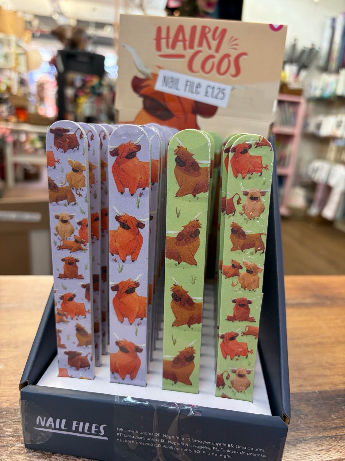 Highland Cow Nail File