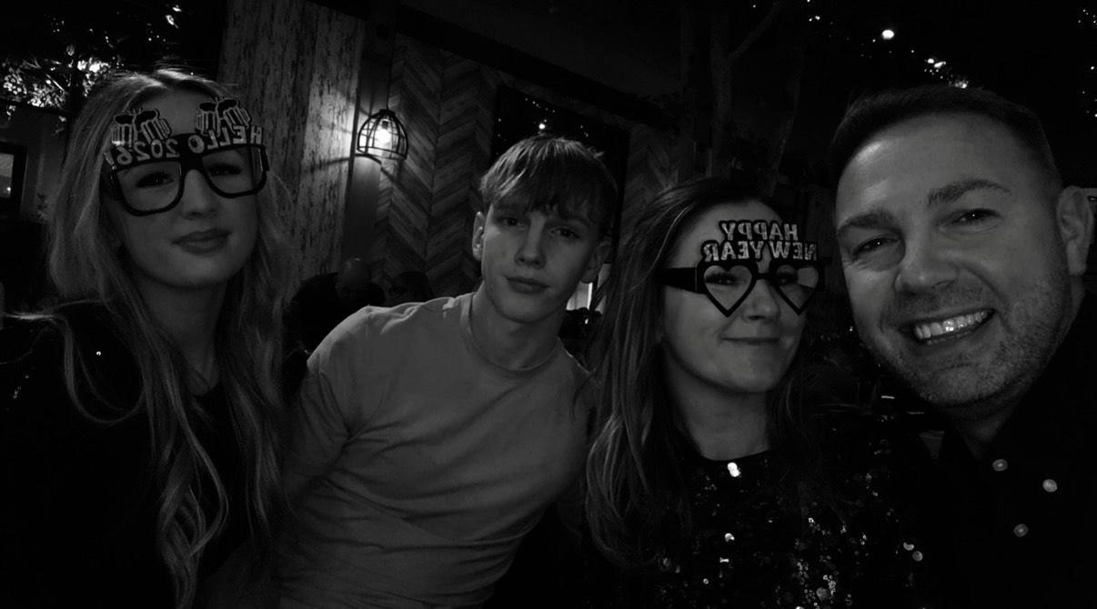 Double Digger Wicked Themed Balloon Stack