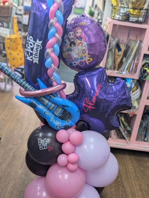 K-pop deluxe number coloum 