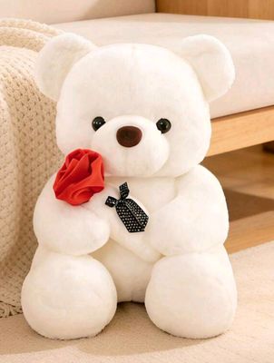 Teddy &amp; red rose