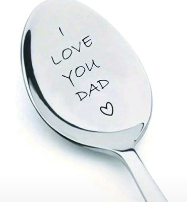 Fathers day Dad coffee spoon 