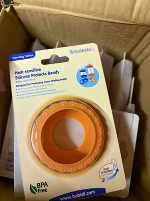 12 X Babisil Heat Sensitive Silicone Protects Bands Brand New … GREAT FOR RESALE