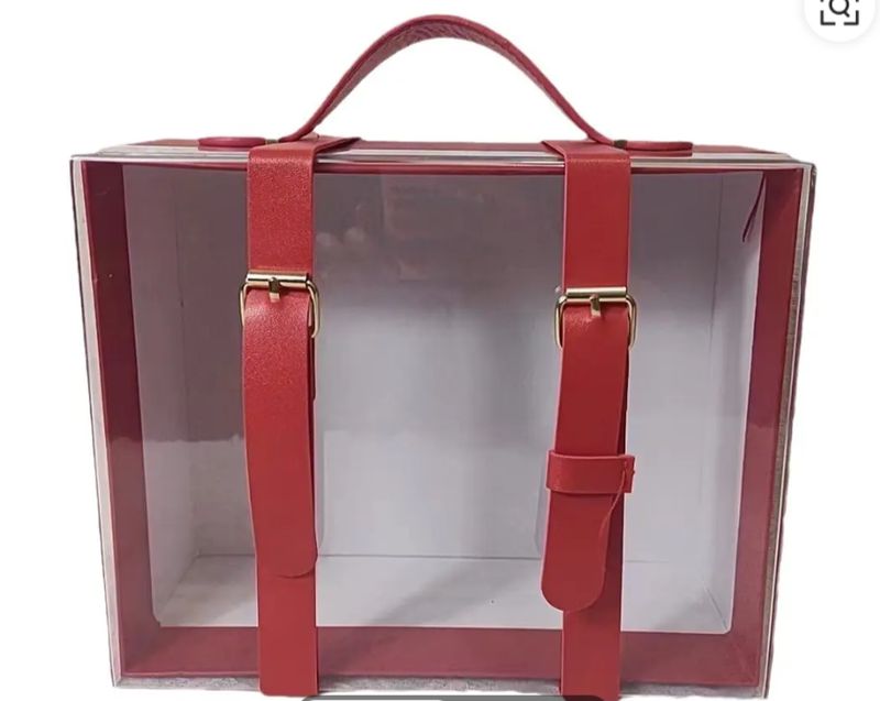 Acrylic gift box suitcase RED elf returns PRE ORDER DUE DEC 15