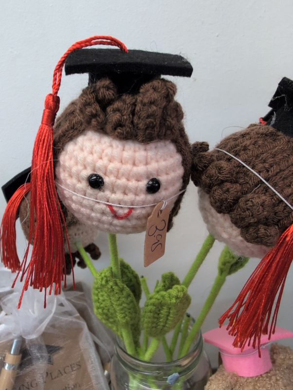 Crochet graduation gift