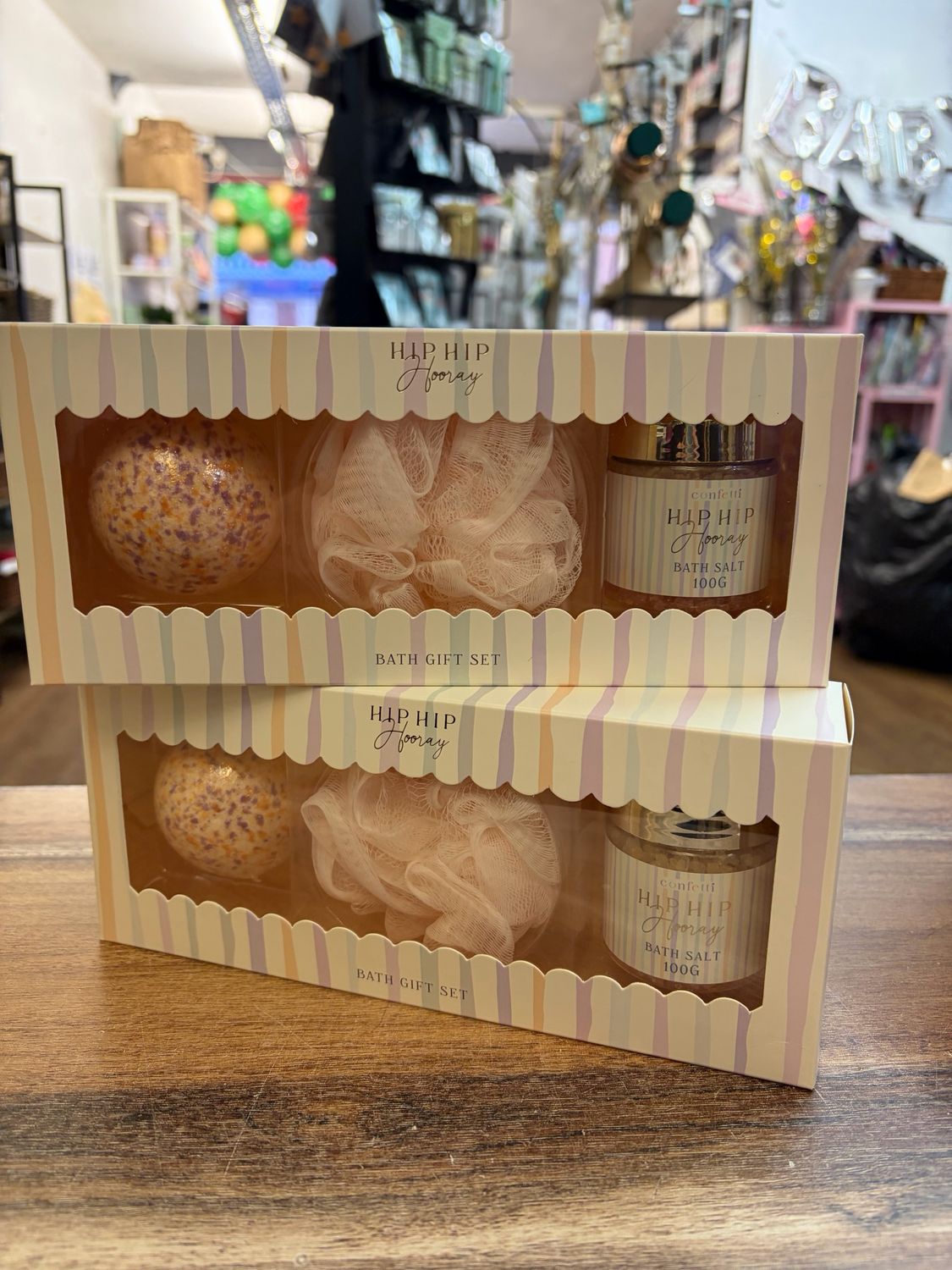 Hip Hip Hooray Bath Gift Set