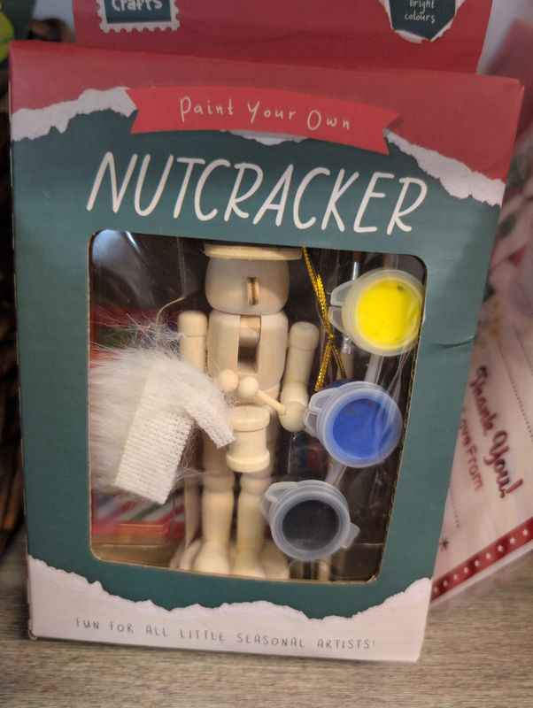 Paint your own nutcracker