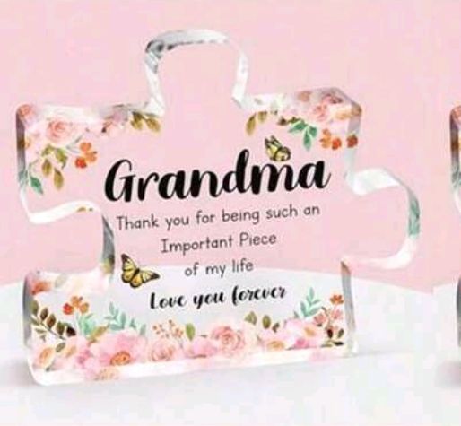 Grandma acrylic figure 