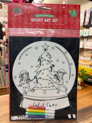 Velvet Christmas Art