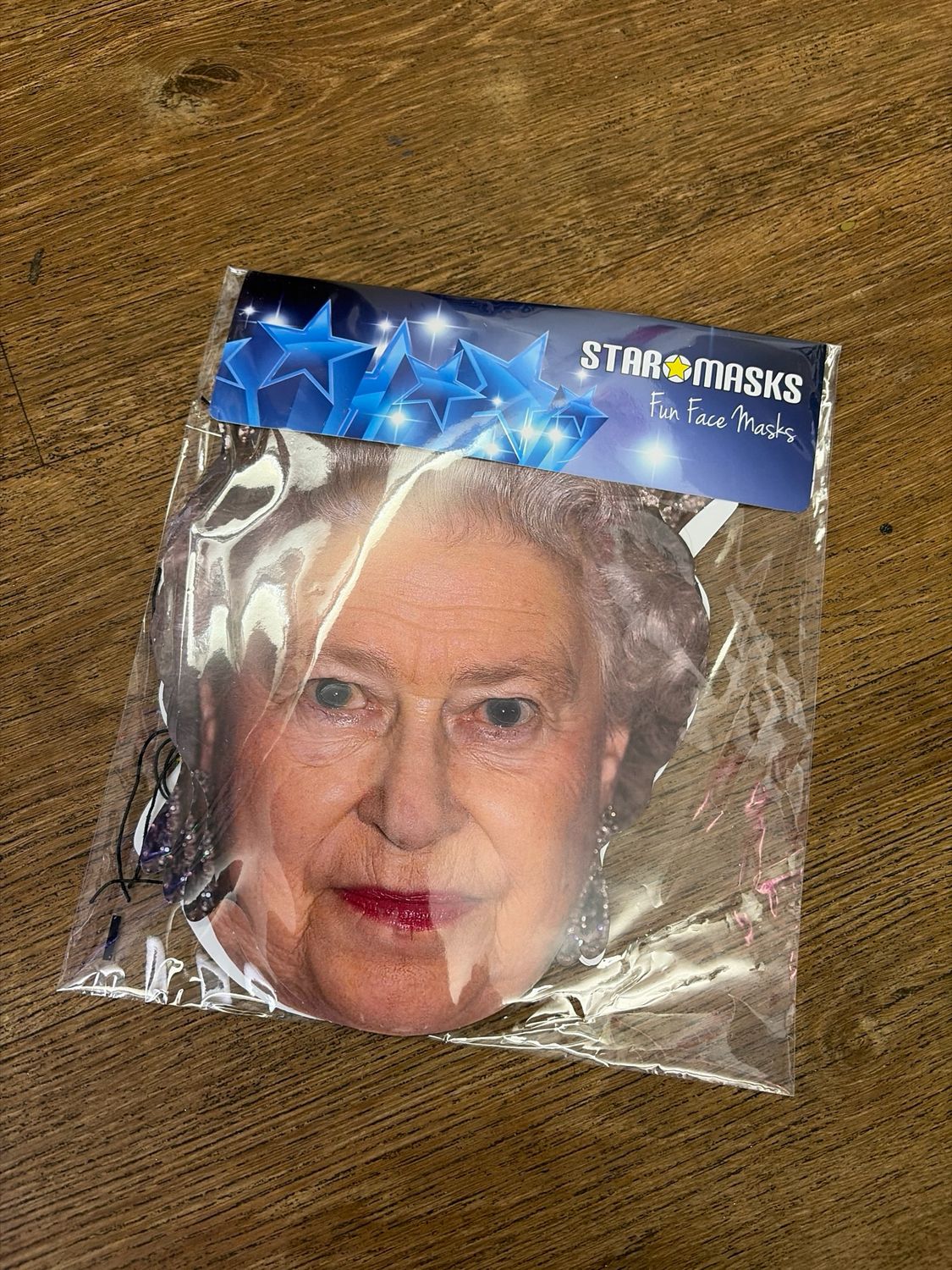 Pack 6 Face Card Masks - Queen