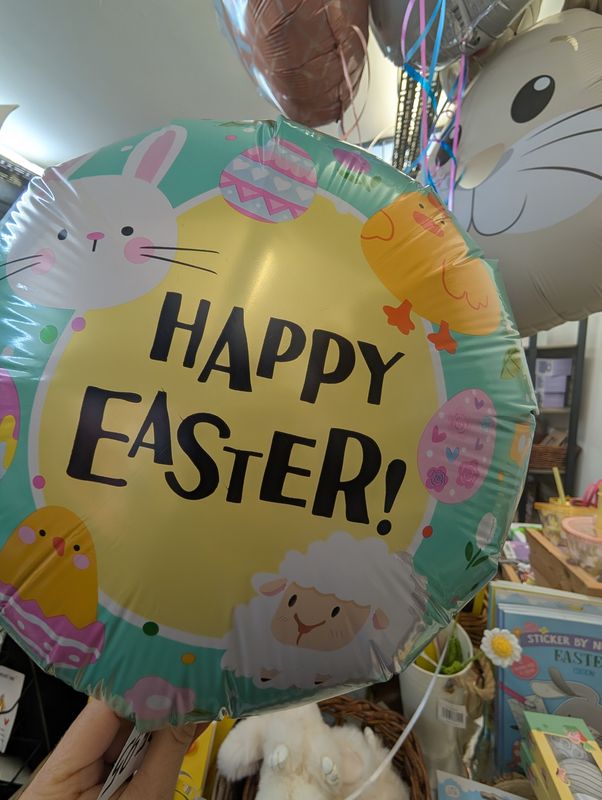 Happy Easter Balloon 18" random design 