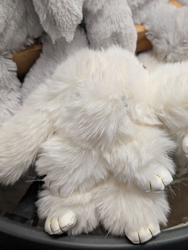 Extra Fluffy Bunny Keyrings 