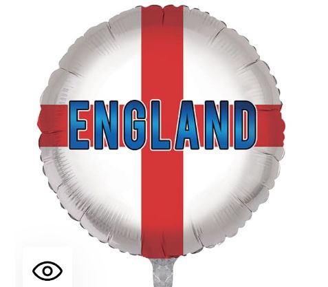 Union jack or england foil balloons