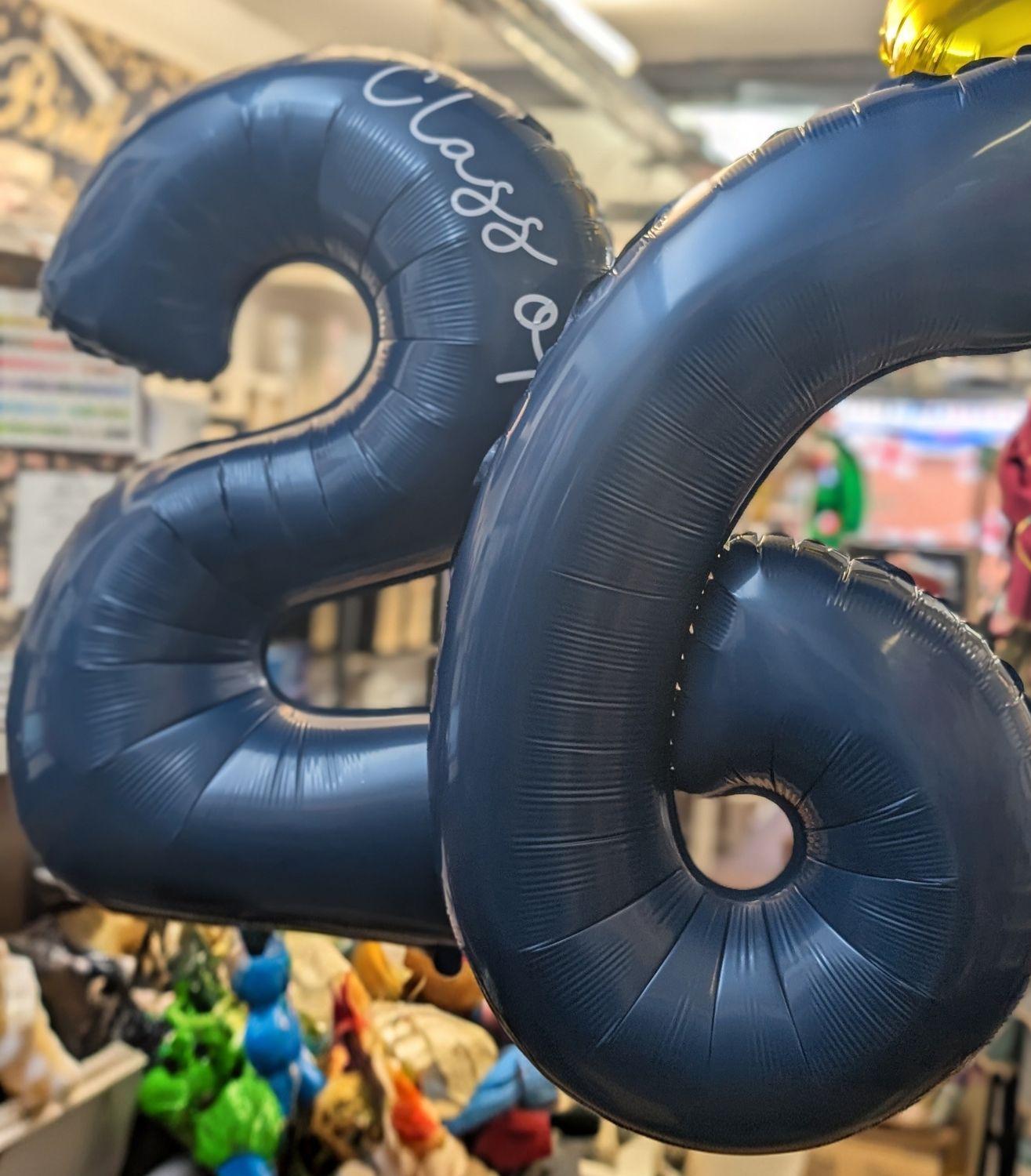26 numbers prom/leavers balloons ANY COLOUR
