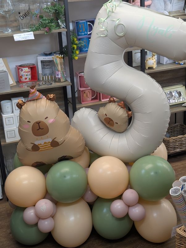 Capybara balloon display any age