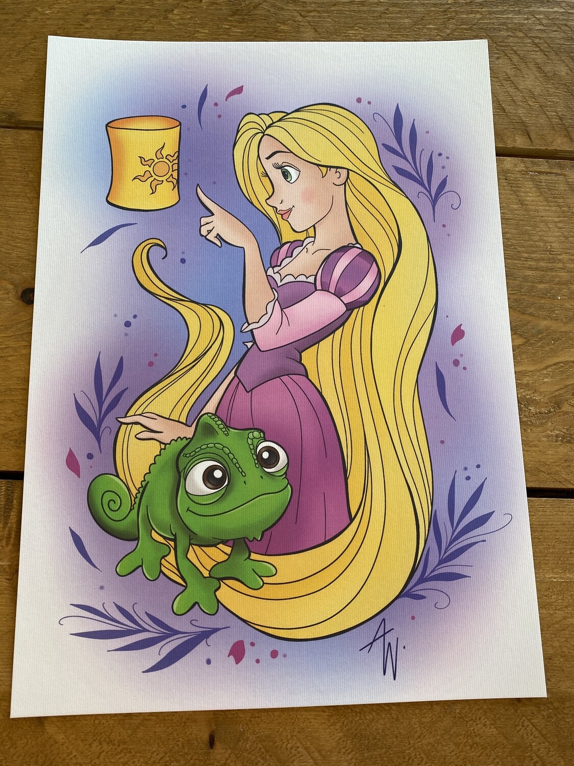 Rapunzel Print