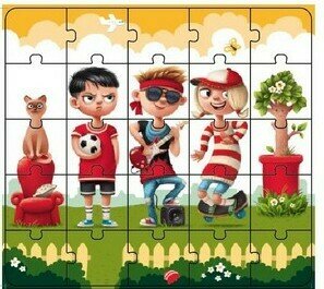 Пазлы "Комби 1" (25 дет.)