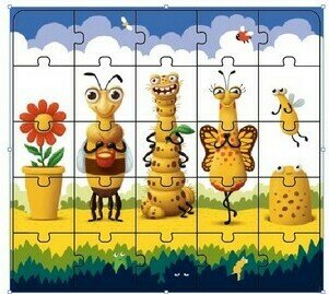 Пазлы "Комби 3" (25 дет.)