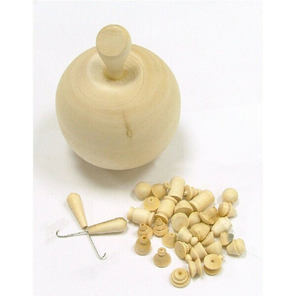 Бирюльки в яблоке под роспись