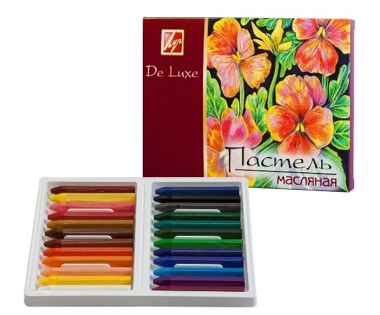 Луч. Пластилин мягкий восковой "Фантазия" 18 цв.