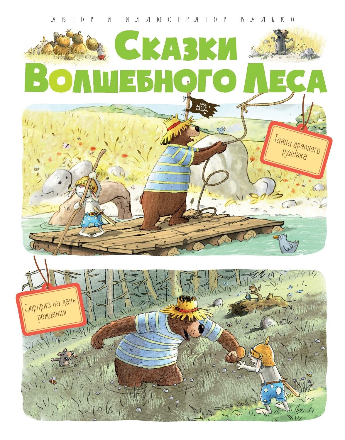 Сказки Волшебного леса: Тайна древнего рудника, Сюрприз на день рождения / Валько