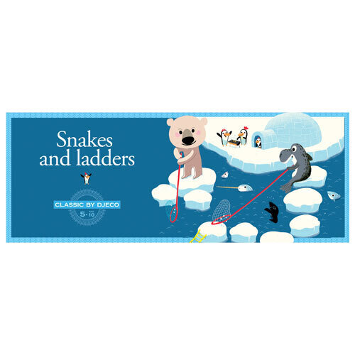 Classic games Snake and ladders / Djeco