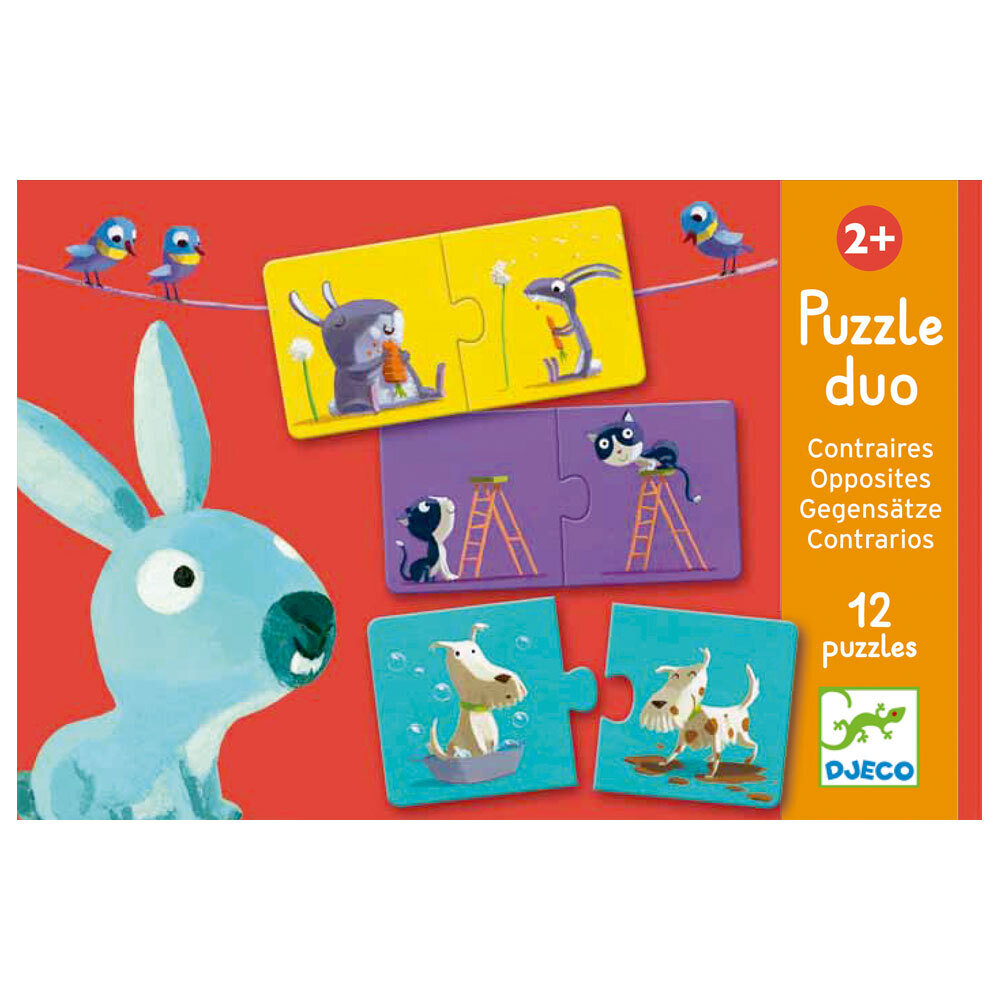 Puzzle Duo Opposites / Djeco