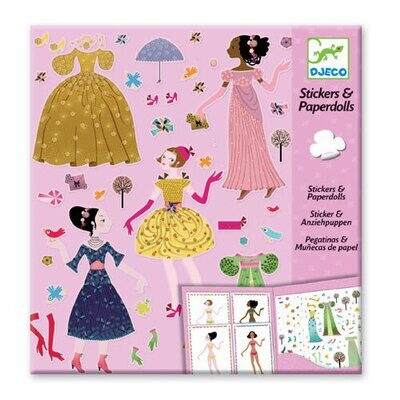 Paper dolls Dresses through the seasons / Djeco