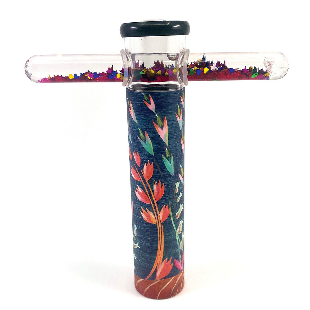 Liquid Stick Kaleidoscope 'Ocean Floor' 15 cm / Svoora