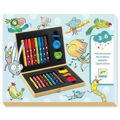 For little ones Box of colours for toddlers / Djeco