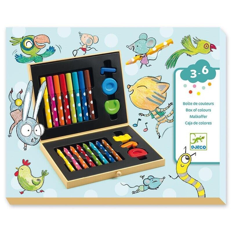 For little ones Box of colours for toddlers / Djeco